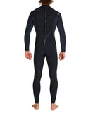 O'Neill Hyperfreak Fire 4/3MM Back Zip Steamer Wetsuit 2025 - Black