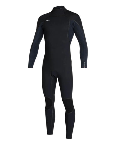 O'Neill Hyperfreak Fire 4/3MM Back Zip Steamer Wetsuit 2025 - Black