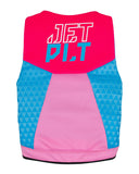 JETPILOT Cause F/E Youth Vest - Pink 2023