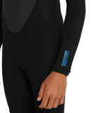 O'Neill Boys Reactor II 3/2MM Youth Wetsuit 2023 - Black