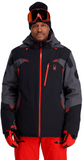 Spyder Leader Mens Jacket 2023 - Black Volcano