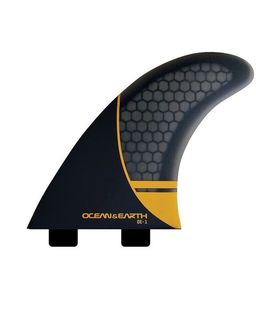 Ocean and Earth OE1 Whip Thruster Fins Dual Tab - Large/Orange