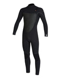 O'Neill Psycho Tech 4/3MM Chest Zip Steamer Wetsuit - Black