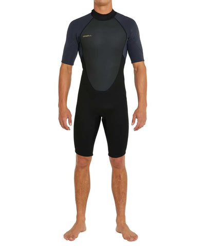 O'Neill Reactor II 2mm Spring Suit Wetsuit - Black/Gunmetal