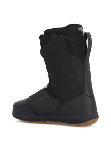 RIDE Lasso Snowboard Boot 2023 Black Snow and Surf