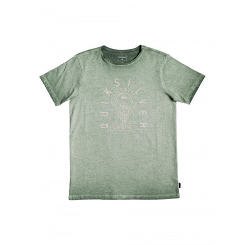 Quiksilver Shaka Sunset Short-Sleeved Youth Shirt "Agave Green"