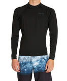 O'Neill Thermo X Long Sleeve Crew Rash Vest - Black