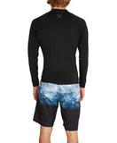 O'Neill Thermo X Long Sleeve Crew Rash Vest - Black