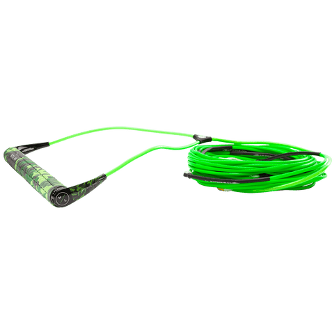 Hyperlite SG Wakeboard Handle with A-Line Rope - Green