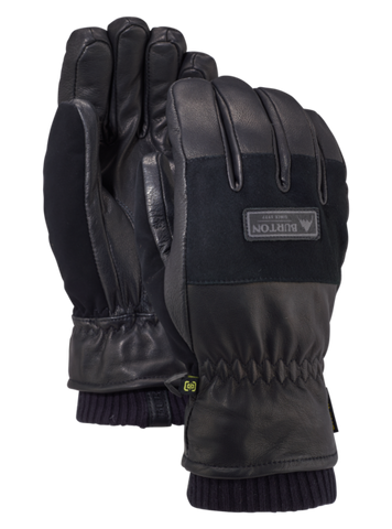 Burton Men's Free Range Leather Glove - True Black