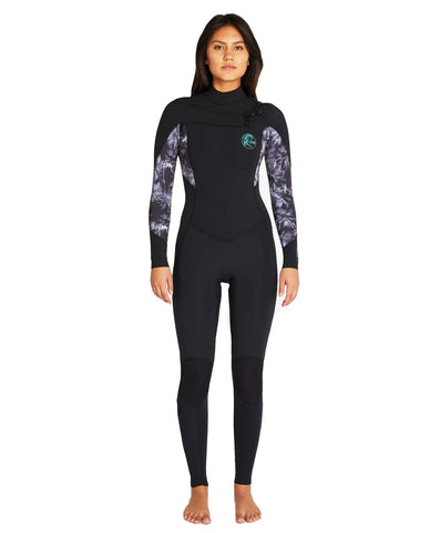 O'NEILL Women's Bahia 4/3mm Steamer Chest Zip Wetsuit - Hanalei