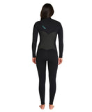 O'NEILL FOCUS 4/3mm Chest Zip Sealed Womens Wetsuit - Black